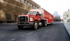 Ford продемонстрировал новые грузовики F-650 и F-750