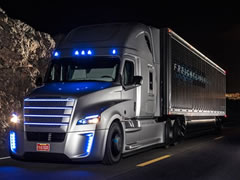 Daimler презентовал полуавтономный грузовик Freightliner Inspiration